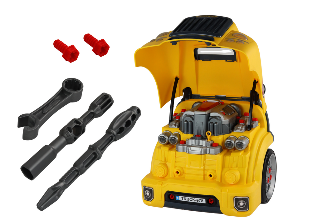 Workshop Engine Bus Disassembly DIY Kit Yellow