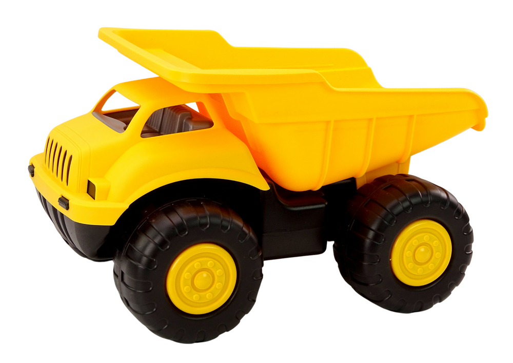 Dump Truck Yellow Construction Vehicle Truck Trailer Large Car