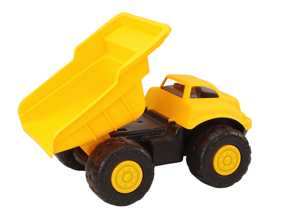 Dump Truck Yellow Construction Vehicle Truck Trailer Large Car