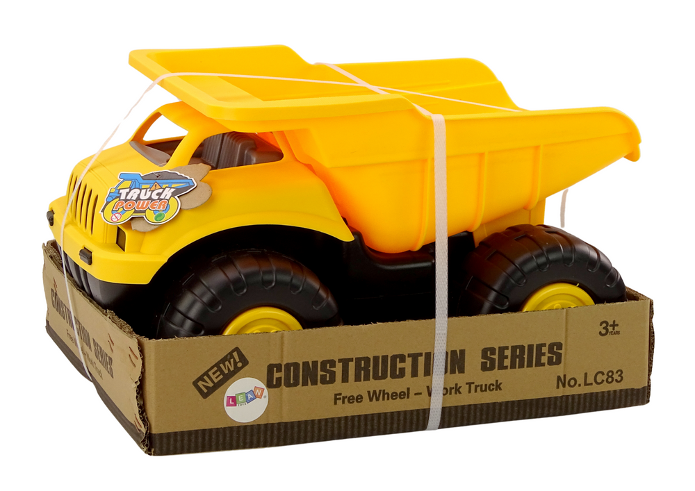 Dump Truck Yellow Construction Vehicle Truck Trailer Large Car