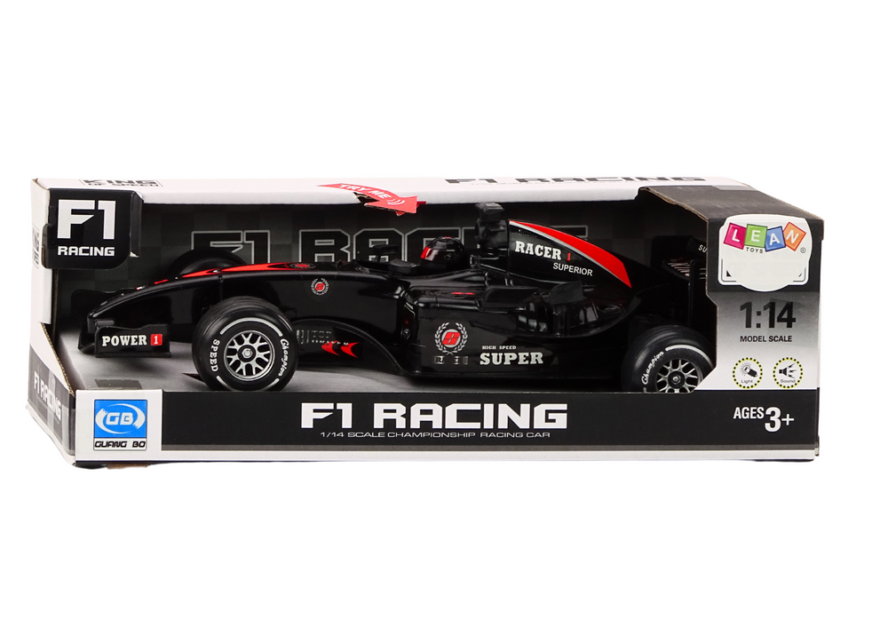 F1 Driven Sports Car Racer 1:14 Black Sounds