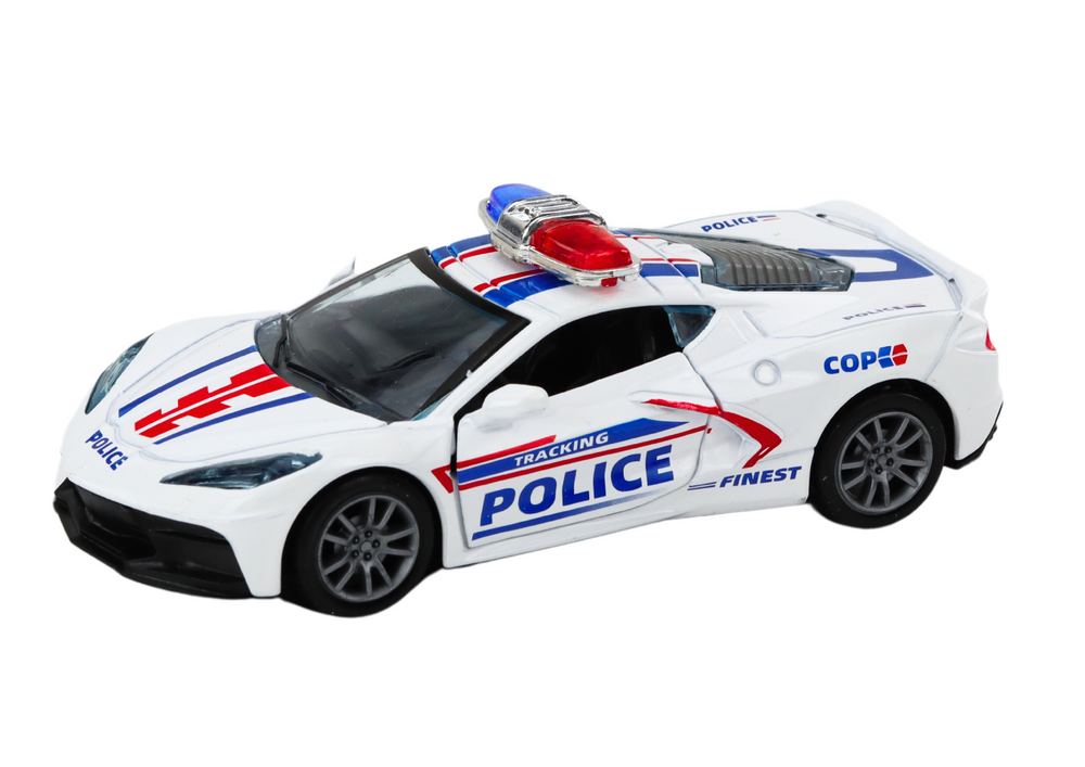 ﻿Car Police Car Police Car Metal 1:32 Drive Mix