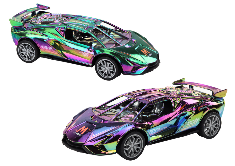 Sports Car Lights Sounds Colorful Chameleon