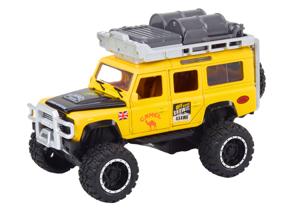 Guard Off-Road Car 1:32 Metal Drive Lights Sounds