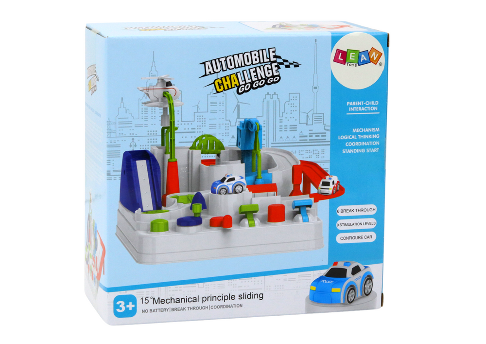 Obstacle Course Interactive Parking For Children Cars