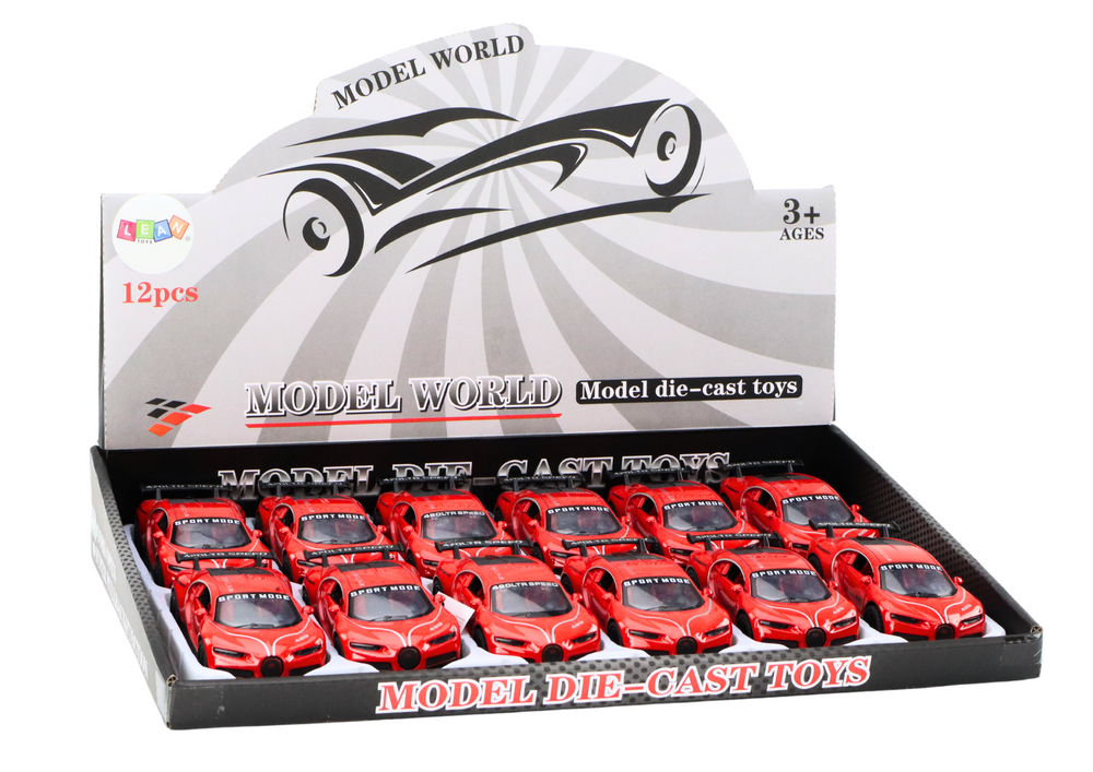 Car Sports Car 1:32 Friction Drive Red