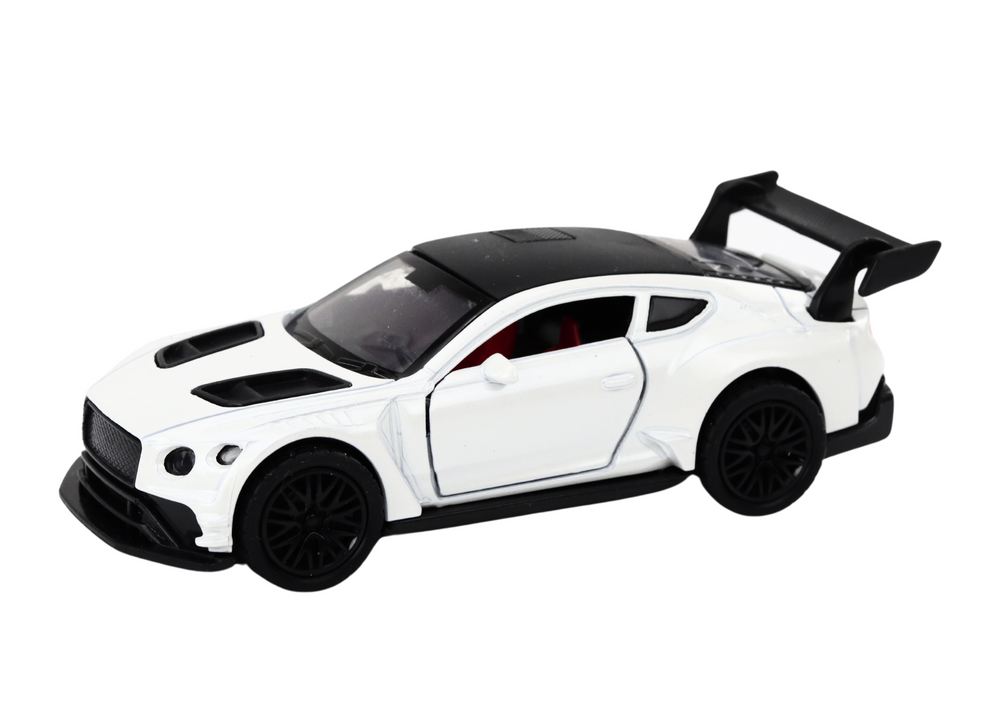 Car Sports Car 1:32 Friction Drive Pearl White