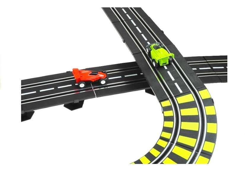 Wonderful Two-lane Racing Track 1157cm Length