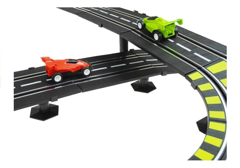 Wonderful Two-lane Racing Track 1157cm Length