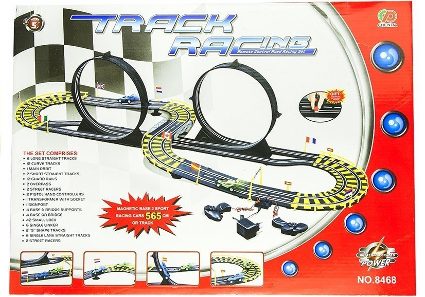 R/C Racing Track with 2 Cars