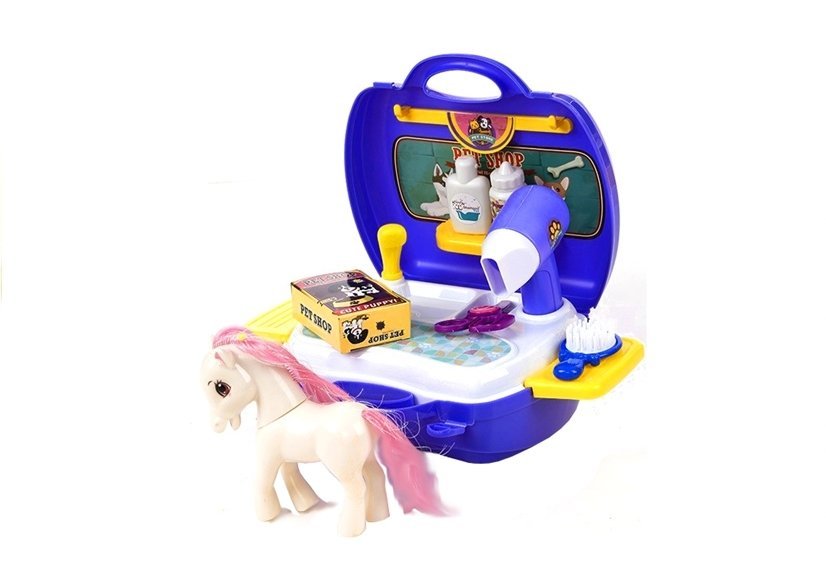 Pony Hairdresser's Salon - with a case