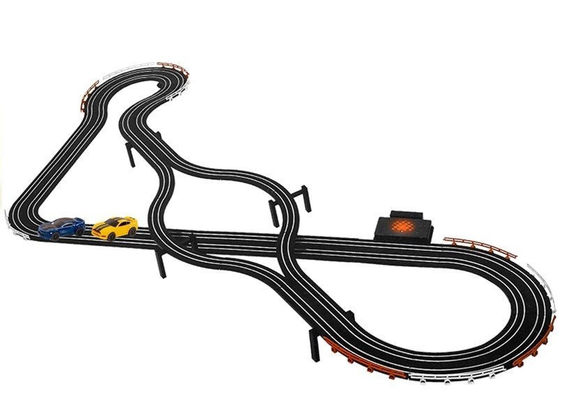 Racing Track 2 Cars Controllers Slot Cars