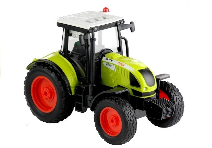 Tractor with Round Baler for Baling Noise making 37,5 cm