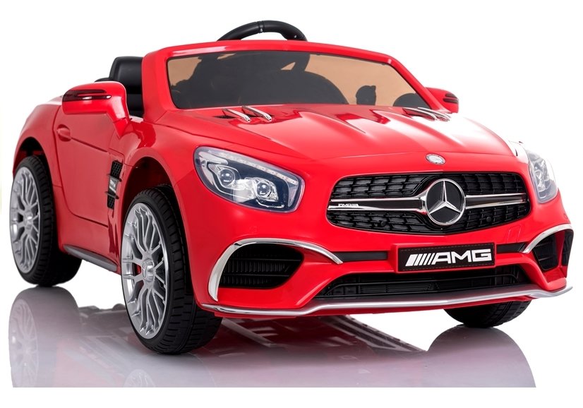 Vienvietīgs elektromobilis Mercedes SL65 Red LCD