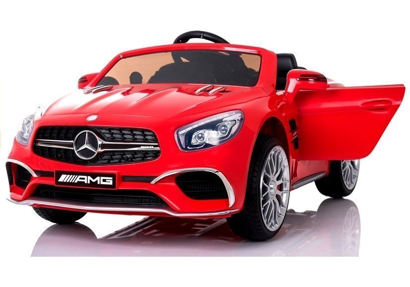 Vienvietīgs elektromobilis Mercedes SL65 Red LCD