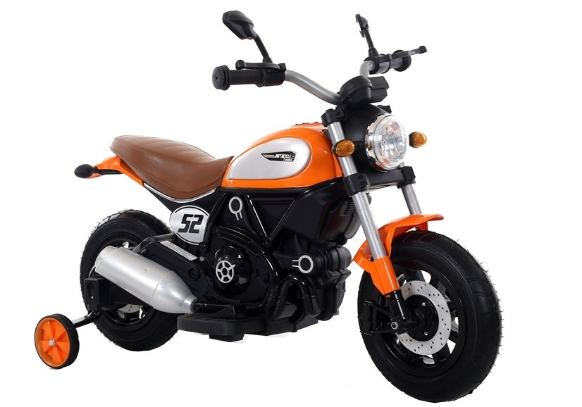 Electric Ride-On Motorbike QK307 Orange