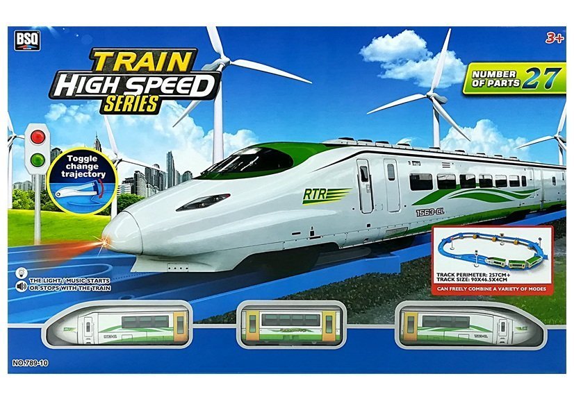 Set Train 257cm 27 parts battery