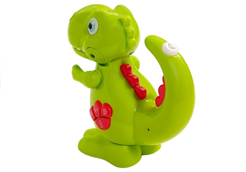 Roaring dinosaur baby toy