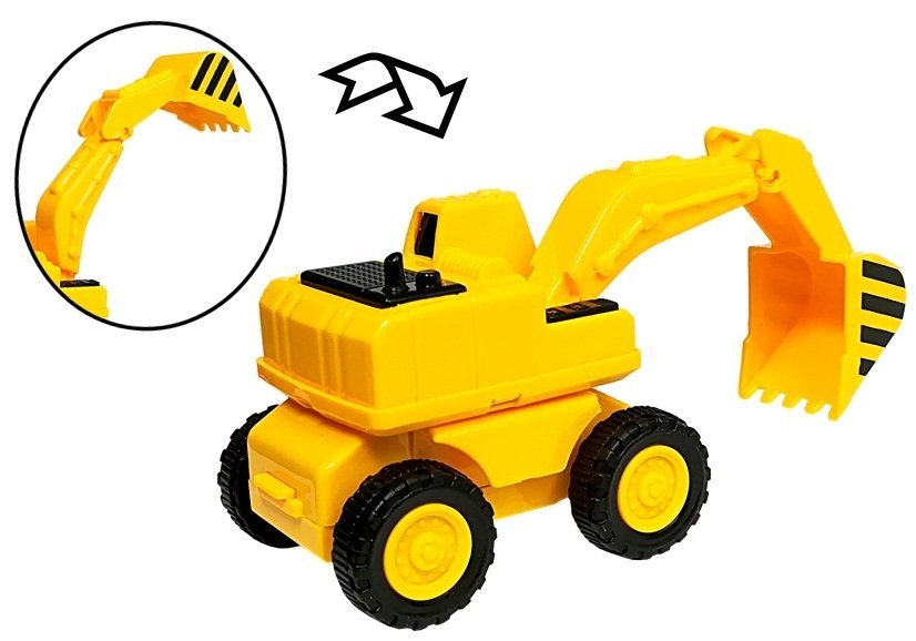 Construction Vehicle Set 4 pieces Frictional Drive