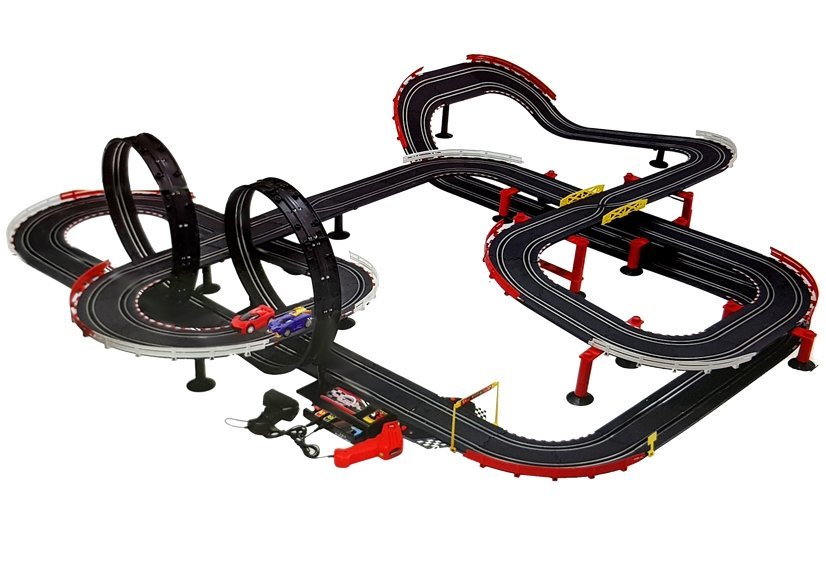 Raceway with Cars 2 Cars 1420 cm Turbo 1:43 Controllers