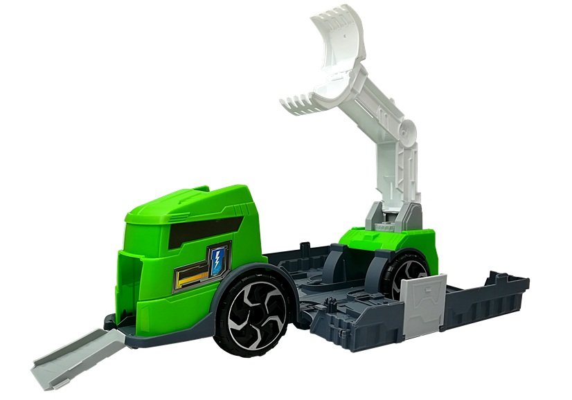 Set Truck with Dinosaurs Transporter