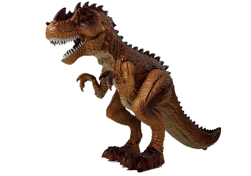 Moving Tyrannosaurus Dinosaur with Gun Sound Light Yellow