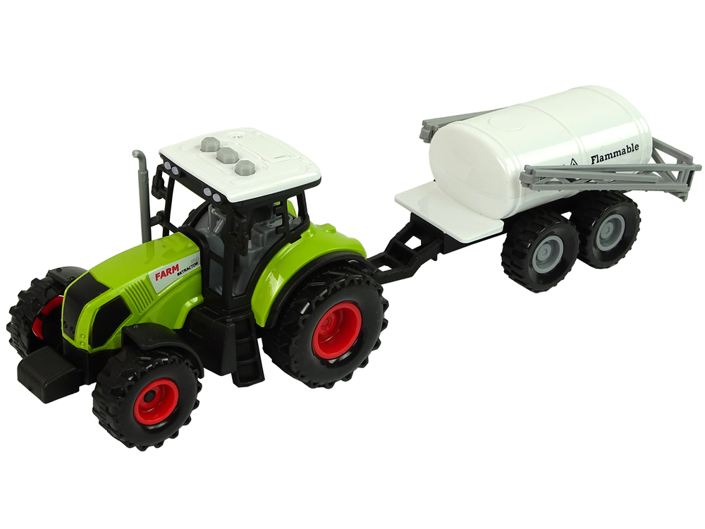 Three Tractor Trailer Sprayer Farm Tractor Set