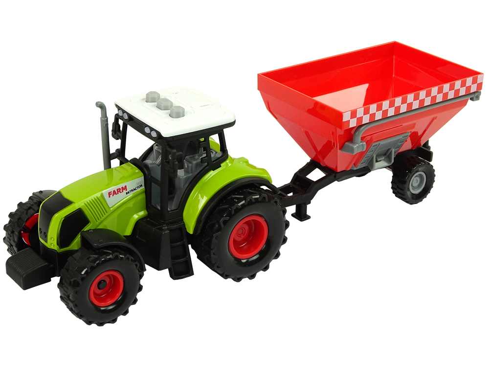 Three Tractor Trailer Sprayer Farm Tractor Set