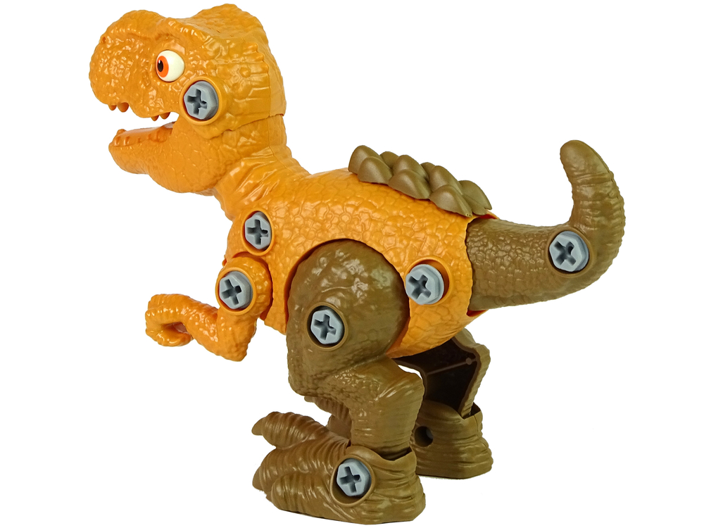 Dinosaur Tyrannosaurus Rex set with Egg DIY Screwdriver Orange