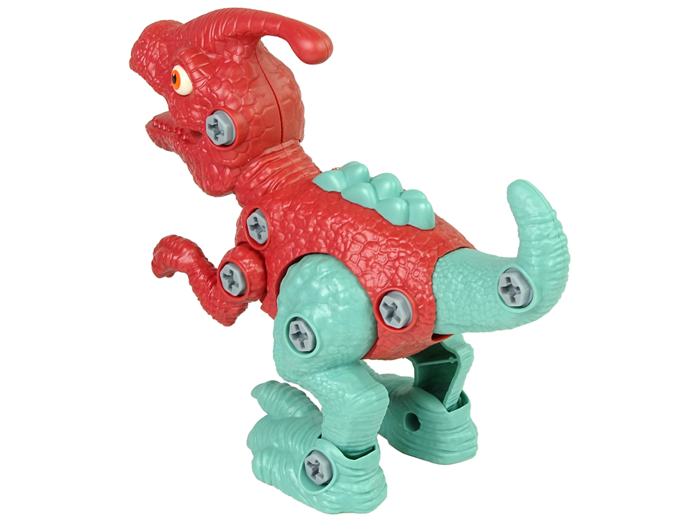 Set Dinosaur Parasaurolophus with Egg DIY Screwdriver