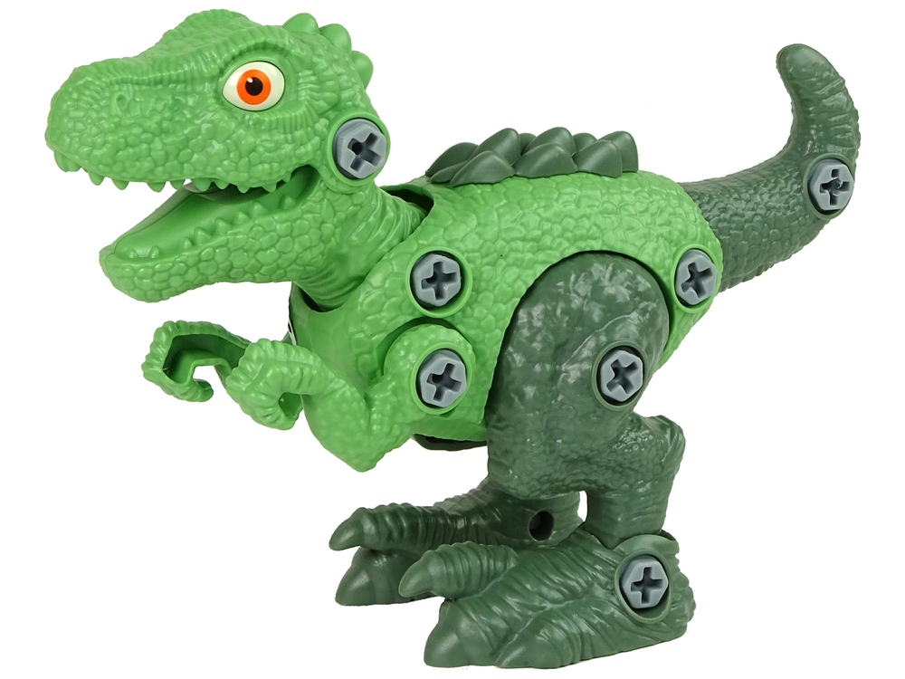 Dinosaur Tyrannosaurus Rex set with Egg DIY Screwdriver Green