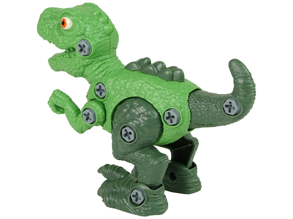 Dinosaur Tyrannosaurus Rex set with Egg DIY Screwdriver Green