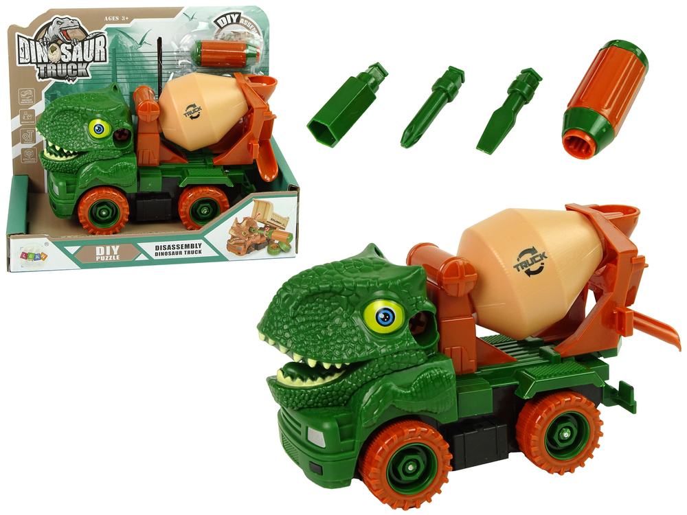 Concrete Truck Dinosaur Unwrecker Green Accessories