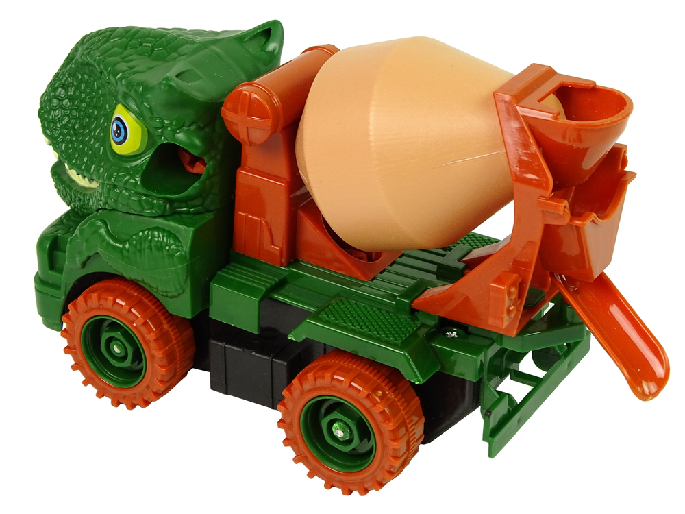 Concrete Truck Dinosaur Unwrecker Green Accessories