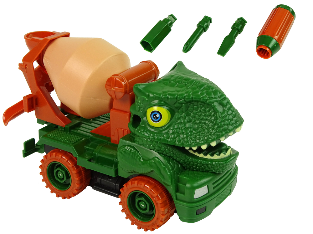 Concrete Truck Dinosaur Unwrecker Green Accessories