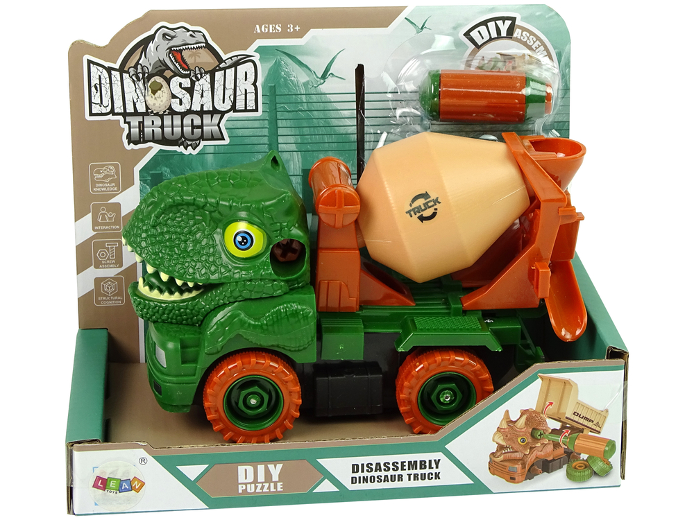 Concrete Truck Dinosaur Unwrecker Green Accessories