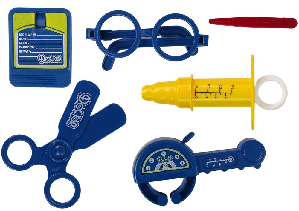 Doctor Kit in Backpack Doctor Stethoscope Scissors Yellow