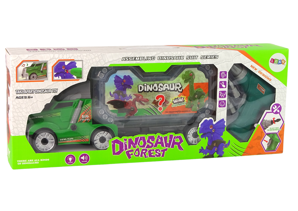 DIY Screwdriver Dinosaur Truck Kit