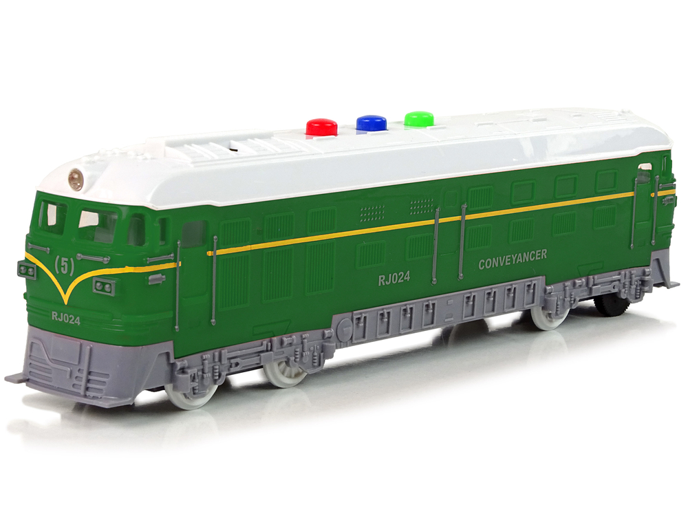 Train 1:32 Drive Green Sound Lights