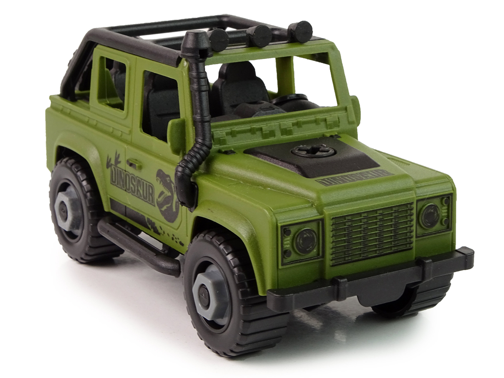 DIY Green Dinosaur Terrain Transporter Car