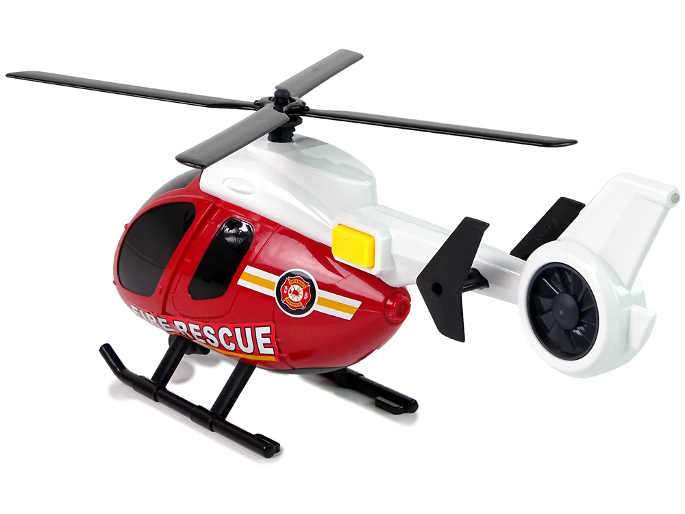 Helicopter Auto Fire Brigade Vehicle Set Sound