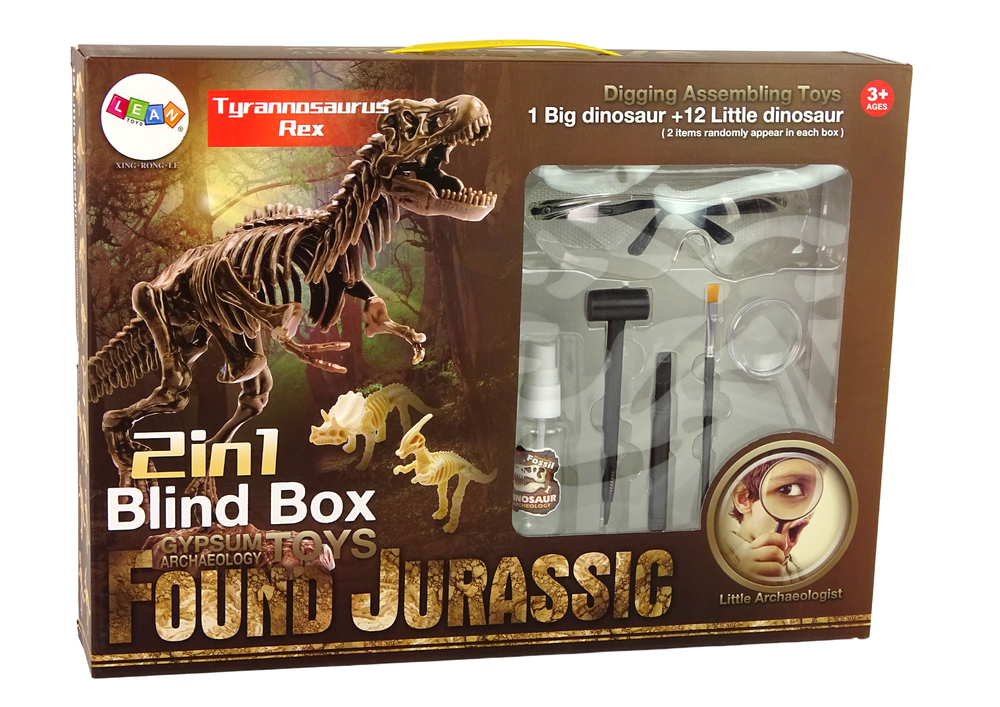 Archaeology 2-in-1 Dinosaur Skeleton Tyrannosaurus Set