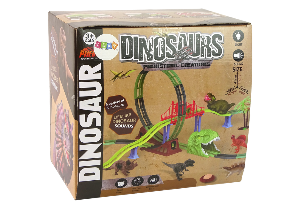 Dinosaur Railway Track Sound Light Accessories