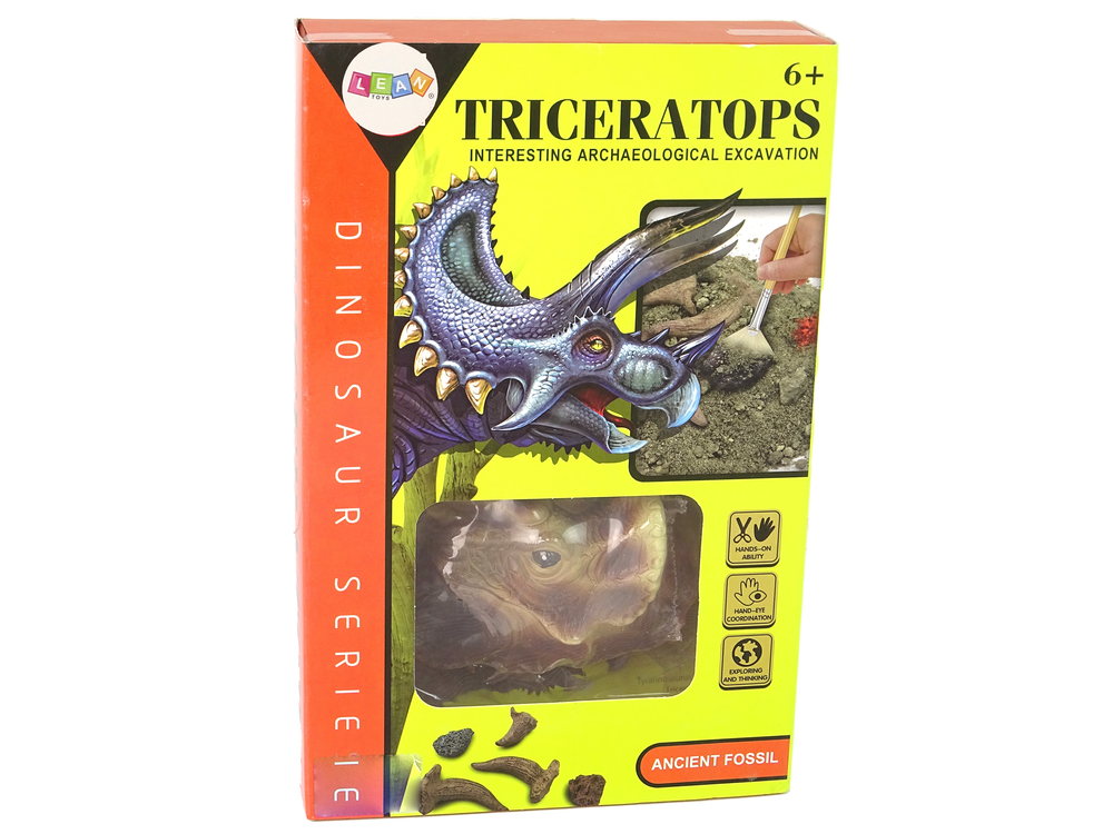 Triceratops Dinosaur Excavation Educational Kit