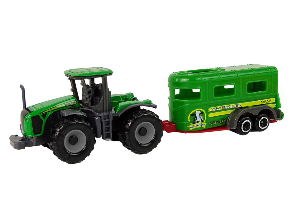 Tractor with Trailer Green