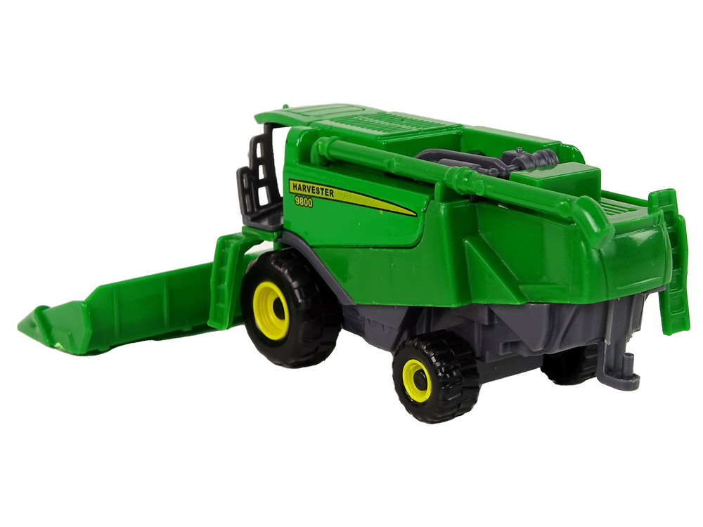 Farm Vehicle Combine with Seeder Green Yellow