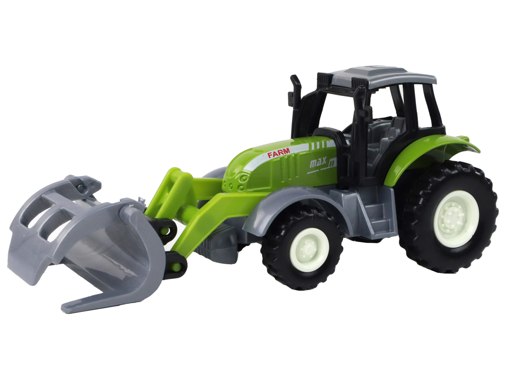 Tractor Excavator Green Crocodile Agricultural Vehicle