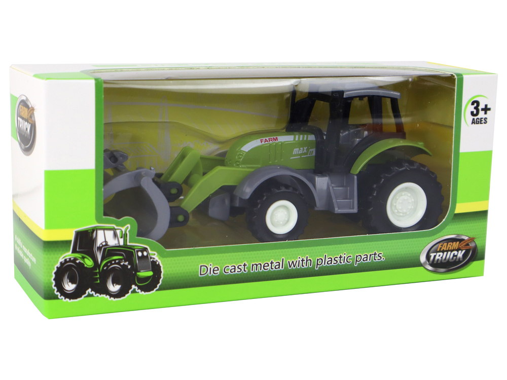 Tractor Excavator Green Crocodile Agricultural Vehicle