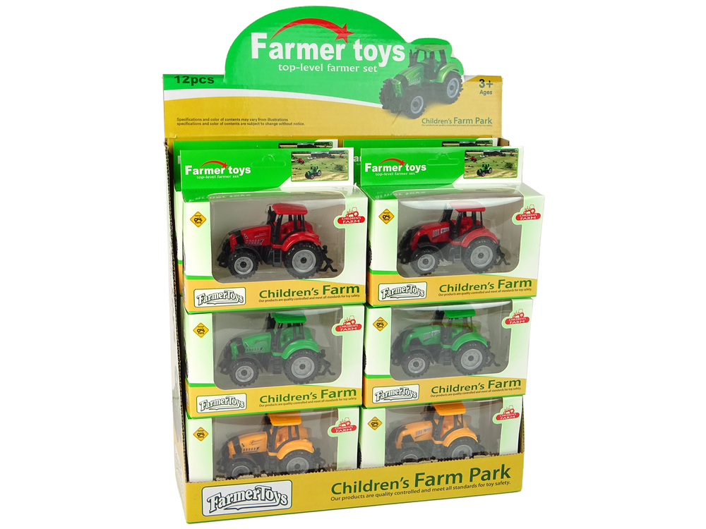 Farm Vehicle Tractor Farm Big Wheels 3 Colors