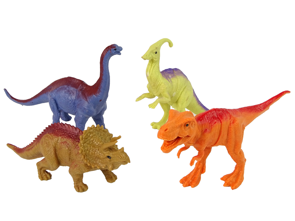 Set of Dinosaur Figures with Accessories 15 Pieces